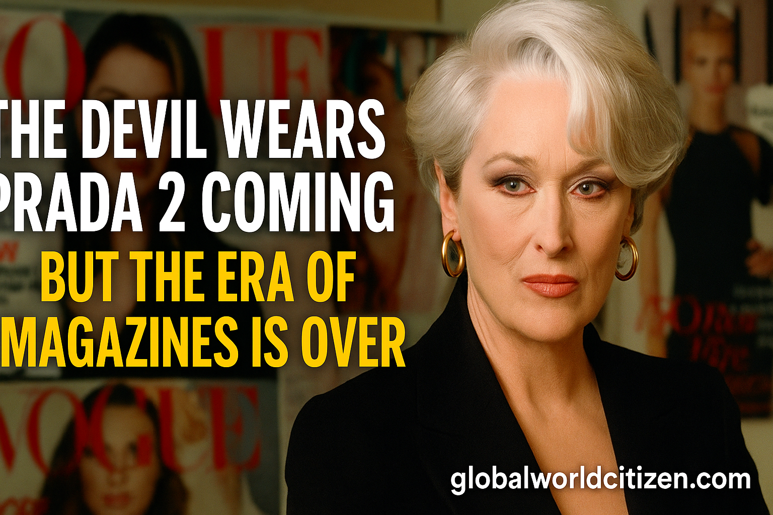 The Devil Wears Prada 2 Is Coming — But the Era of Fashion Magazines Is ...